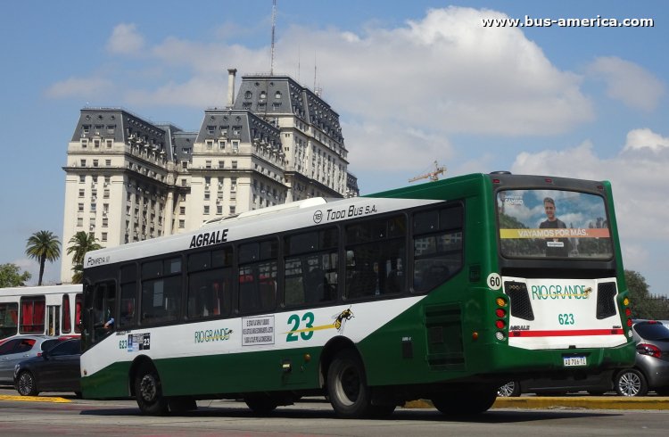 Agrale MT 15.0 LE - Todo Bus Pompeya III TB-23/16 - Rio Grande
AD 706 TI

Línea 23 (Buenos Aires), interno 623
