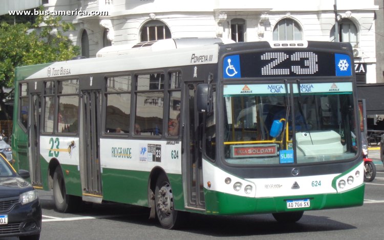 Agrale MT 15.0 LE - Todo Bus Pompeya III TB-23/16 - Rio Grande
AD 706 SX
[url=https://bus-america.com/galeria/displayimage.php?pid=69029]https://bus-america.com/galeria/displayimage.php?pid=69029[/url]

Línea 23 (Buenos Aires), interno 624
