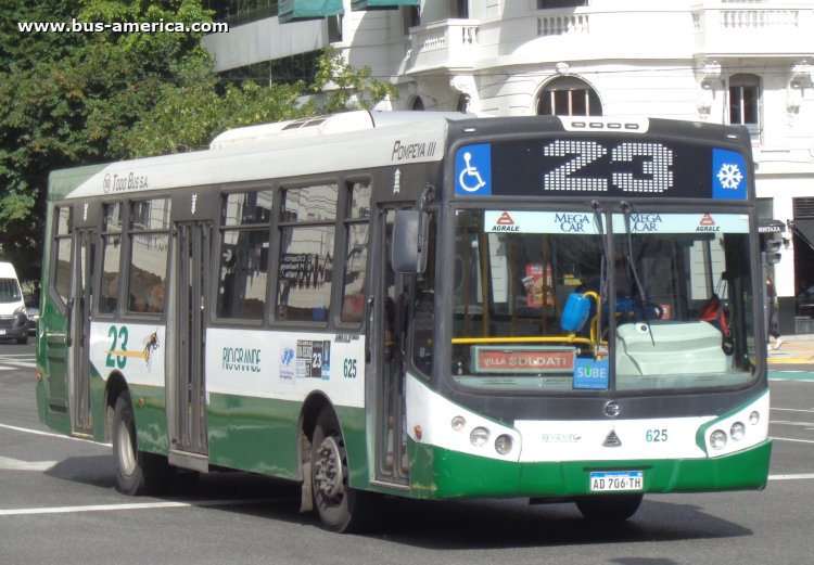 Agrale MT 15.0 LE - Todo Bus Pompeya III TB-23/16 - Rio Grande
AD 706 TH

Línea 23 (Buenos Aires), interno 625
