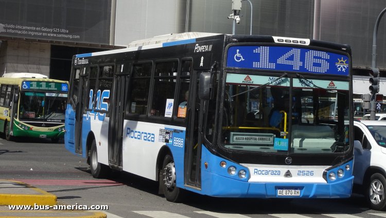 Agrale MT 15.0 LE - Todo Bus Pompeya III TB-37/20 - Rocaraza
AE 870 RH

Línea 146 (Buenos Aires), interno 2526
