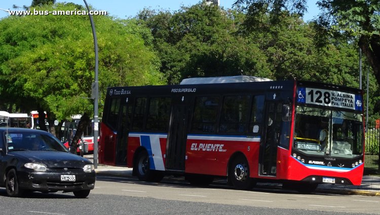 Agrale MT 15.0 LE - Todo Bus Retiro TB-38/21 - El Puente
AF 627 NP
[url=https://bus-america.com/galeria/displayimage.php?pid=69040]https://bus-america.com/galeria/displayimage.php?pid=69040[/url]

Línea 128 (Buenos Aires), interno 5
