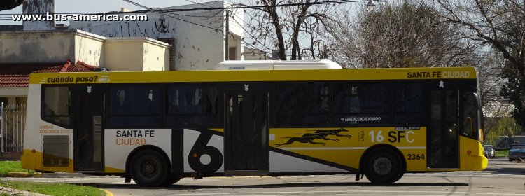 Agrale MT 17.0 - Todo Bus Pompeya III - Recreo , Grupo Autobuses
Linea 16 (Santa Fe), interno 2364
