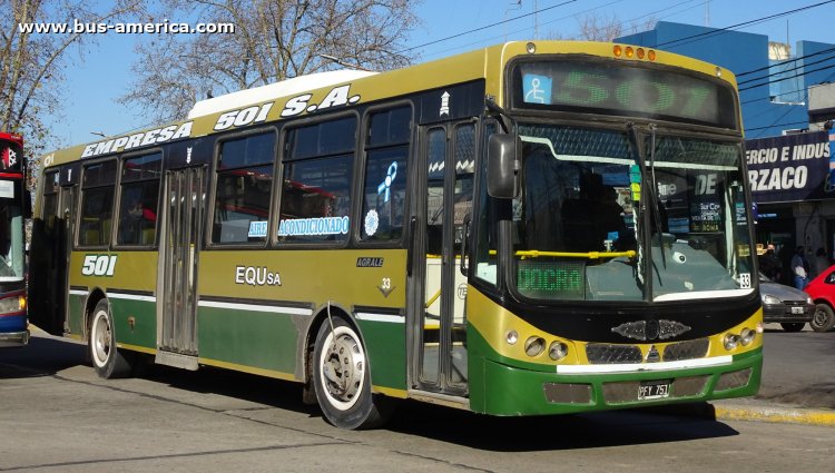 Agrale MT 17.0 LE - Todo Bus Pompeya II - EQU
PFY 751

Línea 501 (Pdo. A.Brown), interno 33
