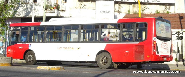 Agrale MT 17.0 LE - Todo Bus Pompeya II TB-12/13 - Larrazabal
NNP 123
[url=https://bus-america.com/galeria/displayimage.php?pid=68473]https://bus-america.com/galeria/displayimage.php?pid=68473[/url]

Línea 421 (Prov.Buenos Aires), interno 2003
