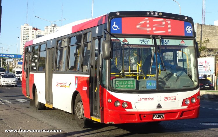 Agrale MT 17.0 LE - Todo Bus Pompeya II TB-12/13 - Larrazabal
NNP 123
[url=https://bus-america.com/galeria/displayimage.php?pid=68472]https://bus-america.com/galeria/displayimage.php?pid=68472[/url]

Línea 421 (Prov.Buenos Aires), interno 2003
