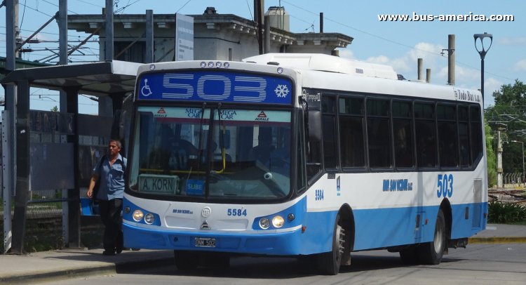 Agrale MT 17.0 LE - Todo Bus Pompeya II TB-14/14 - Emp.San Vicente
ONM 502

Línea 503 (Pdo.San Vicente), interno 5584
