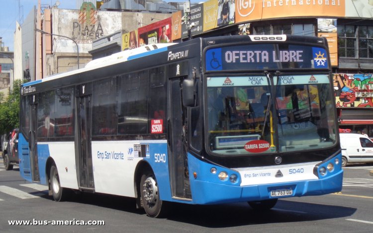 Agrale MT 17.0 LE - Todo Bus Pompeya III TB-36/19 - San Vicente
AE 763 PG

Línea ¿2079IE? (Buenos Aires), interno 5040
