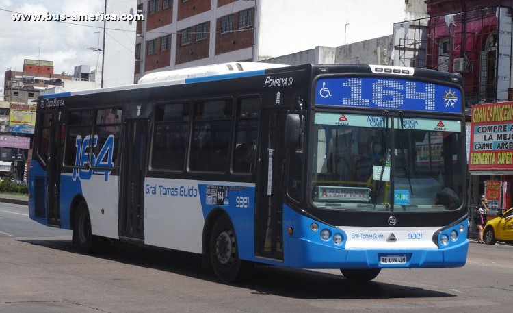 Agrale MT 17.0 LE - Todo Bus Pompeya III - Gral. Tomás Guido
AE 094 JH

Línea 164 (Buenos Aires), interno 9321
