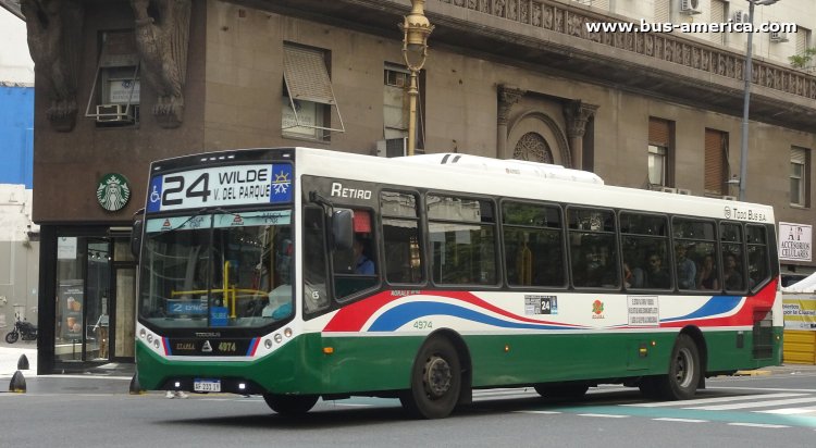 Agrale MT 17.0 LE - Todo Bus Retiro - ETAPSA
AF 231 IY

Línea 24 (Buenos Aires), interno 4974
