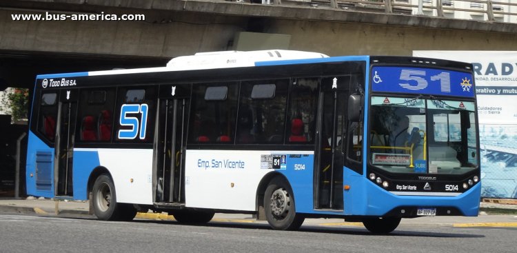 Agrale MT 17.0 LE - Todo Bus Retiro - Emp. San Vicente
AF 327 CP
[url=https://bus-america.com/galeria/displayimage.php?pid=59687]https://bus-america.com/galeria/displayimage.php?pid=59687[/url]

Línea 51 (Buenos Aires), interno 5014
