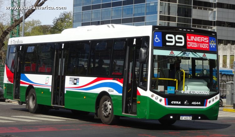 Agrale MT 17.0 LE - Todo Bus Retiro - CUSA
AF 481 EN

Línea 99 (Buenos Aires), interno 4644
