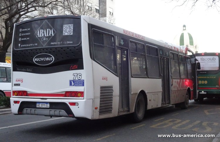Mercedes-Benz O 500 U - Nuovobus Cittá PH0070 - Oeste , Nueve de Julio
AE 377 EL
[url=https://bus-america.com/galeria/displayimage.php?pid=56046]https://bus-america.com/galeria/displayimage.php?pid=56046[/url]
[url=https://bus-america.com/galeria/displayimage.php?pid=66753]https://bus-america.com/galeria/displayimage.php?pid=66753[/url]

Línea Oeste 10 (504 - Pdo. La Plata), interno 76
