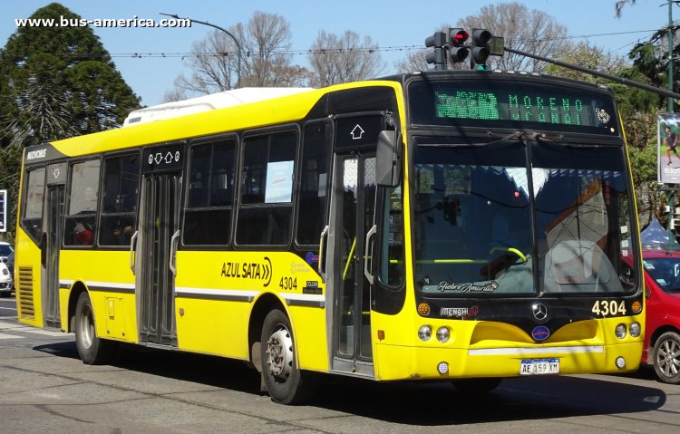 Mercedes-Benz O 500 U - Nuovobus Menghi Euro - Azul
AE 159 XM

Línea 203 (Prov. Buenos Aires), interno 4304

