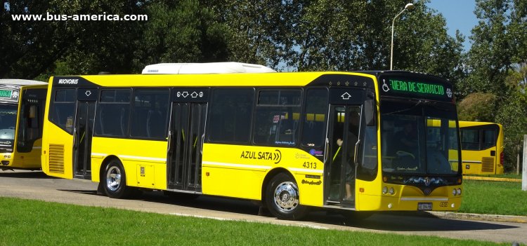 Mercedes-Benz O 500 U - Nuovobus Menghi Euro - Azul 
AE 394 MB

Línea 203 (Prov. Buenos Aires), interno 4313
