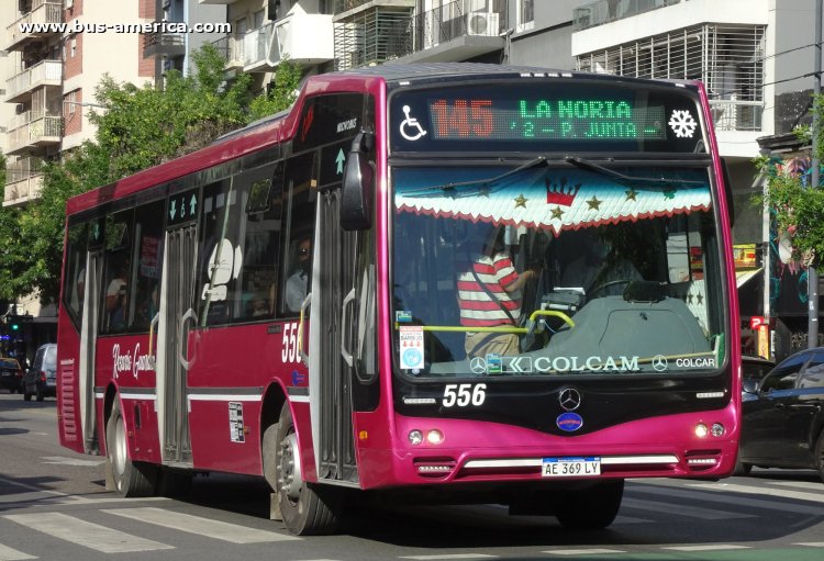 Mercedes-Benz O 500 U - Nuovobus Cittá - Rosario Guaraní
AE 369 LV

Línea 145 (Buenos Aires), interno 556
