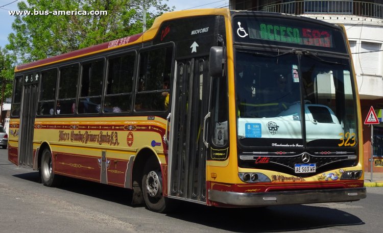 Mercedes-Benz OF 1621 - Nuovobus Cittá PH 0071 - M.O.Primera Junta
AE 503 WF
[url=https://bus-america.com/galeria/displayimage.php?pid=67389]https://bus-america.com/galeria/displayimage.php?pid=67389[/url]

Línea 583 (Pdo. Quilmes), interno 323
