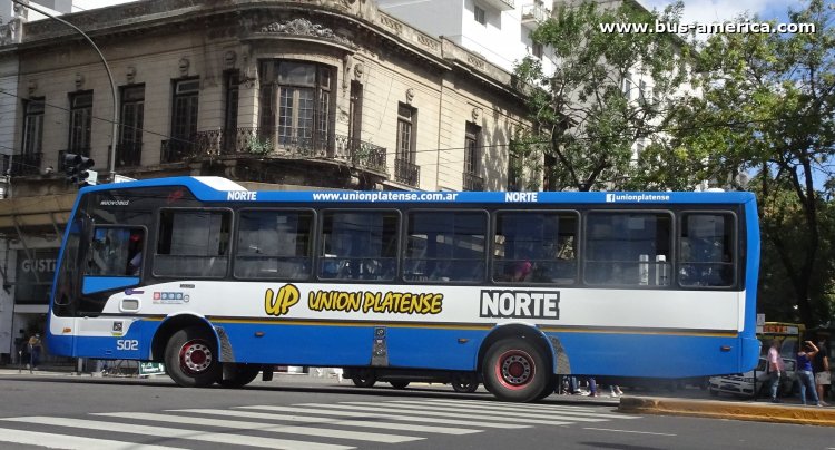 Mercedes-Benz OF 1621 - Nuovobus Cittá - Norte , Unión Platense
AE 770 TZ

Línea Norte [501] ramal 11 (Pdo. La Plata), interno 502 (1448)
