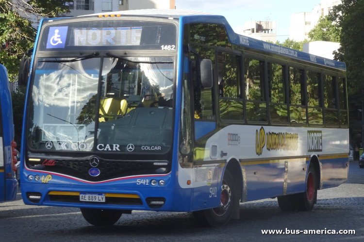 Mercedes-Benz OF 1621 - Nuovobus Cittá - Norte , Unión Platense
AE 889 LY

Línea Norte [501] ramal 11 (Pdo. La Plata), interno 541 (1462)
