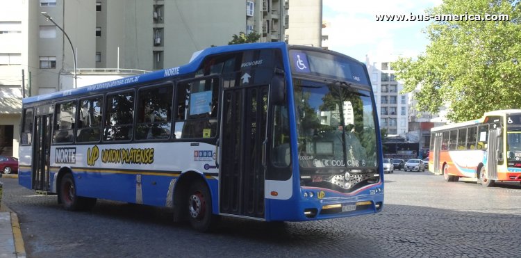 Mercedes-Benz OF 1621 - Nuovobus Cittá - Norte , Unión Platense
AE 925 FC
[url=https://bus-america.com/galeria/displayimage.php?pid=56033]https://bus-america.com/galeria/displayimage.php?pid=56033[/url]

Línea Norte [501] ramal 18 (Pdo. La Plata), interno 525 (1468)
