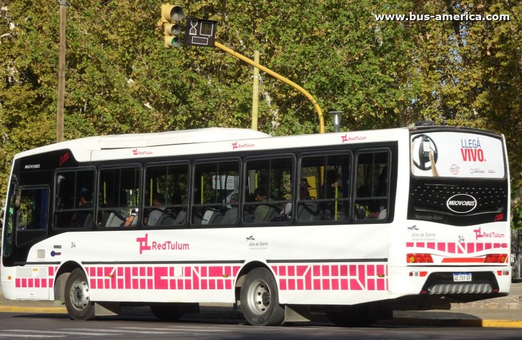 Mercedes-Benz OF 1621 - Nuovobus Cittá - Red Tulum , Alto de Sierra
AE 759 BP
[url=https://bus-america.com/galeria/displayimage.php?pid=61615]https://bus-america.com/galeria/displayimage.php?pid=61615[/url]

Línea 301 (Prov.San Juan), interno 34
