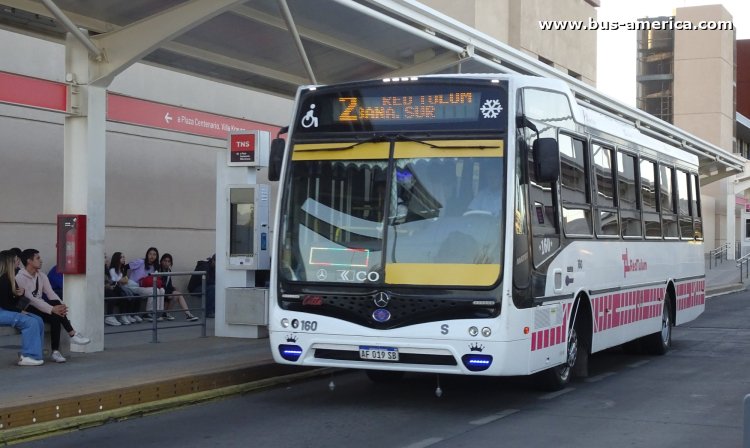 Mercedes-Benz OF 1621 - Nuovobus Cittá - Red Tulum , Mayo
AF 019 SB
[url=https://bus-america.com/galeria/displayimage.php?pid=61621]https://bus-america.com/galeria/displayimage.php?pid=61621[/url]

Línea 2 (Prov.San Juan), interno 160
