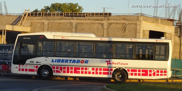 Mercedes-Benz OF 1621 - Nuovobus Cittá - Red Tulum , Libertador
¿AE 856 R-?

Línea ¿? (Prov.San Juan), interno 18

