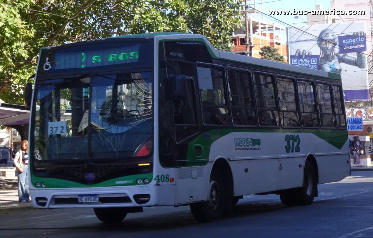 Mercedes-Benz OF 1621 - Nuovobus Cittá PH71 - MOQSA
AE 895 VE

Línea 372 (Prov. Buenos Aires), interno 408
