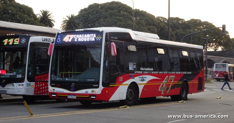 Mercedes-Benz OH 1621 L SB - Nuovobus Cittá PH 0068  M.O.47
AE 850 EA
[url=https://bus-america.com/galeria/displayimage.php?pid=66985]https://bus-america.com/galeria/displayimage.php?pid=66985[/url]
[url=https://bus-america.com/galeria/displayimage.php?pid=66986]https://bus-america.com/galeria/displayimage.php?pid=66986[/url]
[url=https://bus-america.com/galeria/displayimage.php?pid=66987]https://bus-america.com/galeria/displayimage.php?pid=66987[/url]

Línea 47 (Buenos Aires), interno 132
