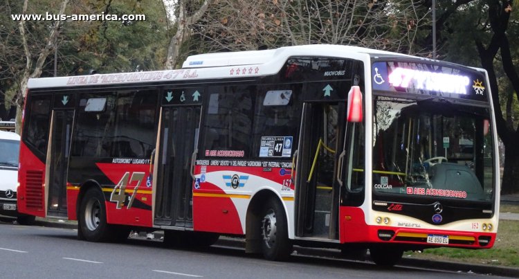 Mercedes-Benz OH 1621 L SB - Nuovobus Cittá PH 0068  M.O.47
AE 850 EL
[url=https://bus-america.com/galeria/displayimage.php?pid=66988]https://bus-america.com/galeria/displayimage.php?pid=66988[/url]

Línea 47 (Buenos Aires), interno 152
