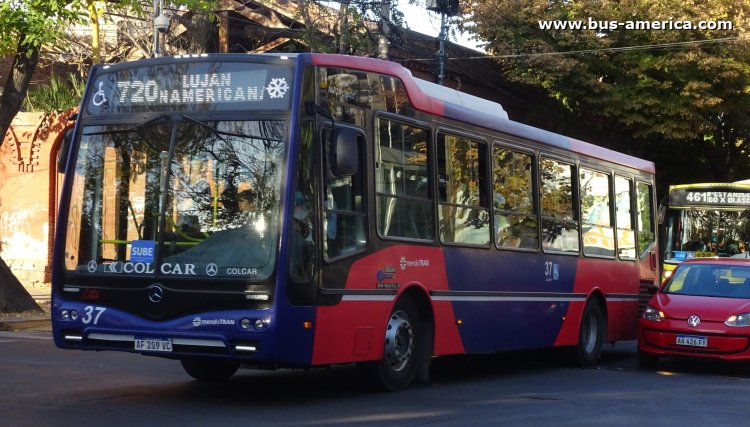 Mercedes-Benz OH 1621 L SB - Italbus Tropea - Mendotran , Pte.Alvear y El Trapiche UT
AF 209 VC

Línea 720 (Mendotran - Prov.Mendoza), interno 37
