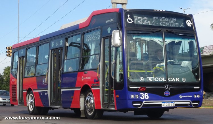 Mercedes-Benz OH 1621 L SB - Italbus Tropea - Mendotran , Pte.Alvear y El Trapiche UT 
AF 209 VS

Línea 732 (Mendotran - Prov.Mendoza), interno 36
