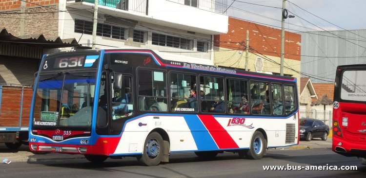 Mercedes-Benz OH 1621 L SB - Nuovobus Cittá - La Vecinal de Matanza
AE 616 UC

Línea 630 (Pdo.La Matanza), interno 315
