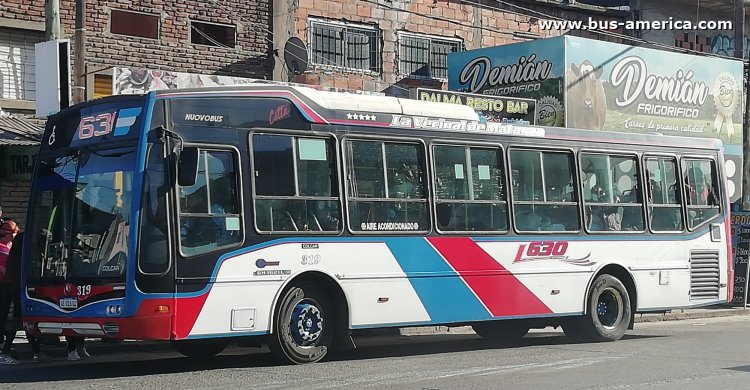 Mercedes-Benz OH 1621 L SB - Nuovobus Cittá - La Vecinal de Matanza
AE 616 VJ

Línea 630 (Pdo.La Matanza), interno 319
