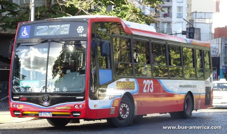 Mercedes-Benz OH 1621 L SB - Nuovobus Cittá - Unión Platense
AE 770 TQ
[url=https://bus-america.com/galeria/displayimage.php?pid=56076]https://bus-america.com/galeria/displayimage.php?pid=56076[/url]

Línea 273 ramal G (Prov. Buenos Aires - dentro del Pdo. La Plata), interno 62 (1446)
