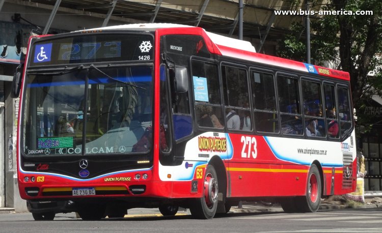 Mercedes-Benz OH 1621 L SB - Nuovobus Cittá PH 0068 - Unión Platense
AE 730 BC
[url=https://bus-america.com/galeria/displayimage.php?pid=56079]https://bus-america.com/galeria/displayimage.php?pid=56079[/url]

Línea 273 ramal H x 28 (Prov. Buenos Aires - dentro del Pdo. La Plata), interno 63 (1426)
