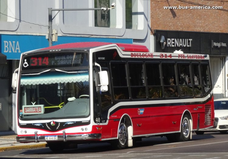 Mercedes-Benz OH 1621 L SB - Nuovobus Cittá - La Primera de Martinez
AE 646 BE

Línea 314 (Pdo. Buenos Aires), interno 40
