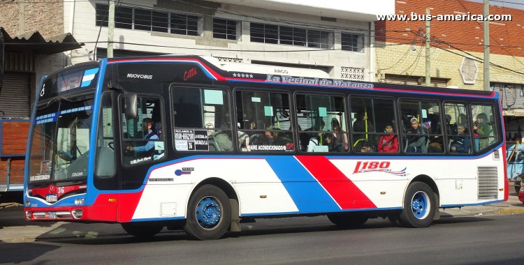 Mercedes-Benz OH 1621 L SB - Nuovobus Cittá PH 0068 - La Vecinal de Matanza
AE 829 YH

Línea 180 (Buenos Aires), interno 36
Al servicio de la línea 630 (Pdo. La Matanza)
