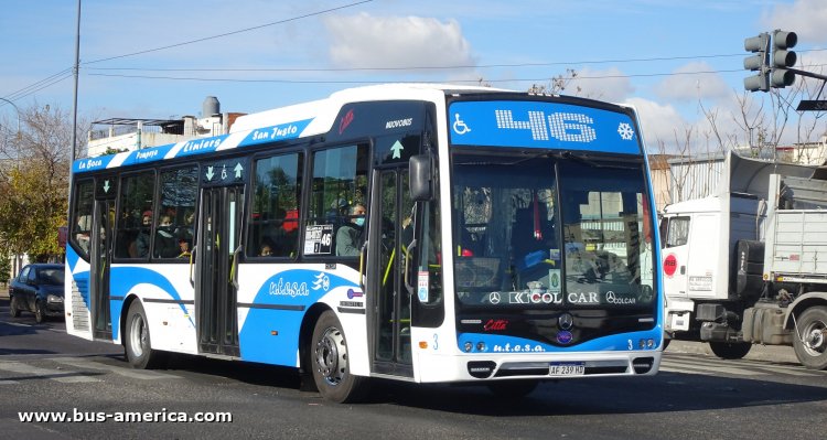 Mercedes-Benz OH 1621 L SB - Nuovobus Cittá - Utesa
AF 239 HD

Línea 46 (Buenos Aires), interno 3
