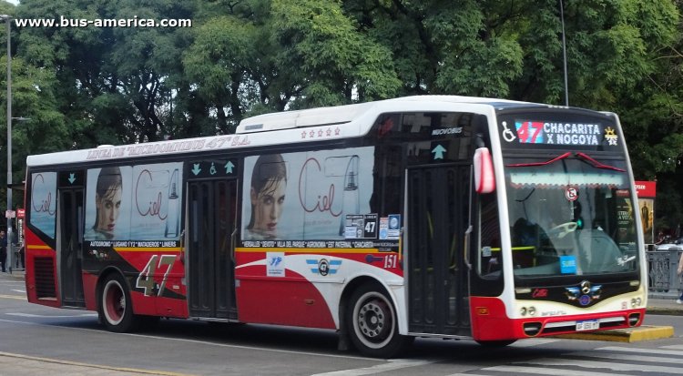 Mercedes-Benz OH 1721 L SB - Nuovobus Cittá PH 0069  M.O.47
AF 050 MT

Línea 47 (Buenos Aires), interno 151

