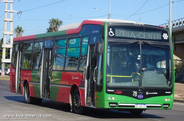 Mercedes-Benz OH 1721 L SB - Nuovobus Cittá PH 0069 - Mendotran , Los Andes & El Cacique UT
AF 465 DS
[url=https://bus-america.com/galeria/displayimage.php?pid=64548]https://bus-america.com/galeria/displayimage.php?pid=64548[/url]

Línea 371 (Mendotran - Prov. Mendoza), interno 78

