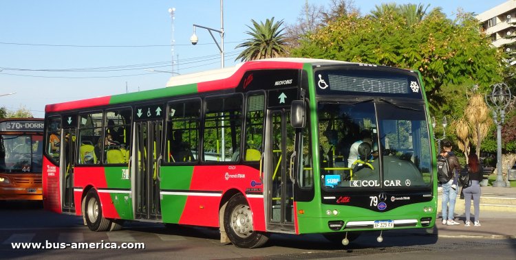 Mercedes-Benz OH 1721 L SB - Nuovobus Cittá PH 0069 - Mendotran , Los Andes & El Cacique UT
AF 325 RX

Línea 371 (Mendotran - Prov. Mendoza), interno 79
