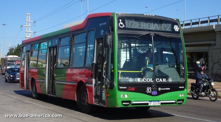 Mercedes-Benz OH 1721 L SB - Nuovobus Cittá PH 0069 - Mendotran , Los Andes & El Cacique UT
AF 325 RW
[url=https://bus-america.com/galeria/displayimage.php?pid=64551]https://bus-america.com/galeria/displayimage.php?pid=64551[/url]

Línea 372 (Mendotran - Prov. Mendoza), interno 83
