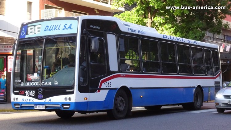 Mercedes-Benz OH 1721 L SB - Nuovobus Cittá PH 69 - DUVI
AF 268 KN

Línea 86 (Buenos Aires), interno 1048
