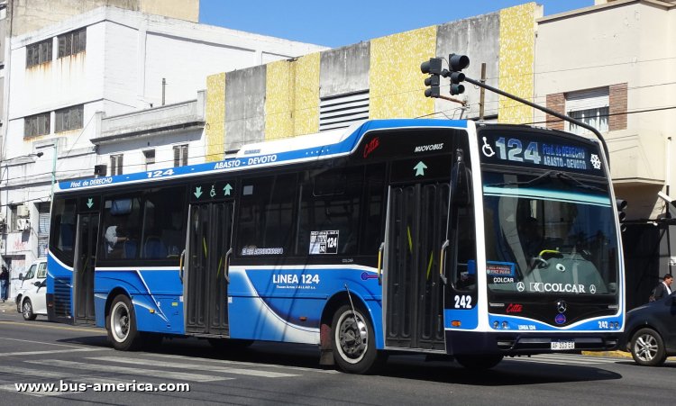 Mercedes-Benz OH 1721 L SB - Nuovobus Cittá PH 0069 - T.A.Callao
AF 313 EG
[url=https://bus-america.com/galeria/displayimage.php?pid=61017]https://bus-america.com/galeria/displayimage.php?pid=61017[/url]

Línea 124 (Buenos Aires), interno 242
