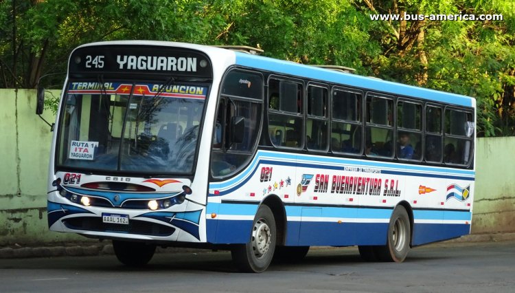 Mercedes-Benz OF - CAIO Apache Vip (en Paraguay) - San Buenaventura
AAAL162
[url=https://bus-america.com/galeria/displayimage.php?pid=58672]https://bus-america.com/galeria/displayimage.php?pid=58672[/url]
[url=https://bus-america.com/galeria/displayimage.php?pid=58673]https://bus-america.com/galeria/displayimage.php?pid=58673[/url]

Línea 245 (Asunción), interno 021
