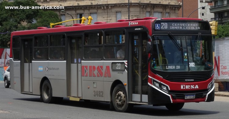 Volkswagen 17.230 OD - CAIO Apache Vip (en Argentina) - ERSA
AC 231 WR

Línea 20 (Córdoba), interno 3482
