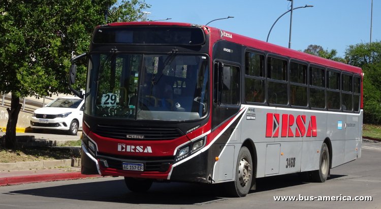 Volkswagen 17.230 OD - CAIO Apache Vip (en Argentina) - ERSA
AC 157 EF

Línea 29 (Córdoba), interno 3468
