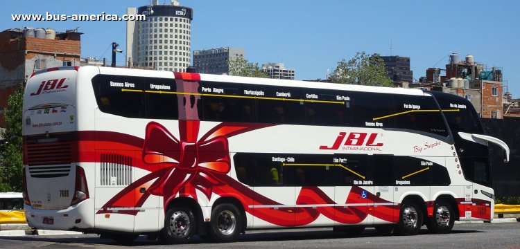 Volvo B450R - Marcopolo New G7 Paradiso 1800 DD - JBL
JBL 7600
[url=https://bus-america.com/galeria/displayimage.php?pid=66613]https://bus-america.com/galeria/displayimage.php?pid=66613[/url]
[url=https://bus-america.com/galeria/displayimage.php?pid=66614]https://bus-america.com/galeria/displayimage.php?pid=66614[/url]
[url=https://bus-america.com/galeria/displayimage.php?pid=66615]https://bus-america.com/galeria/displayimage.php?pid=66615[/url]

JBL, unidad 7600
Linha internacional entre Brasil & Argentina
