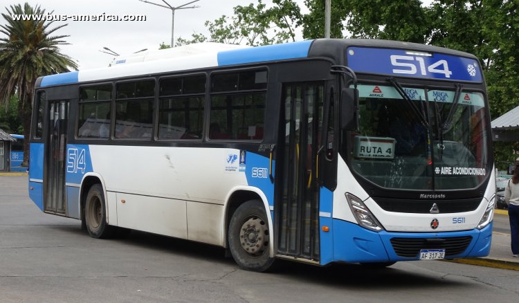 Agrale MA 15.0 - Marcopolo Torino - UT Larrazabal , Autobuses Bs.As
AF 317 JE
[url=https://bus-america.com/galeria/displayimage.php?pid=59429]https://bus-america.com/galeria/displayimage.php?pid=59429[/url]

Línea 514 (Pdo. Alte.Brown), interno 5611
