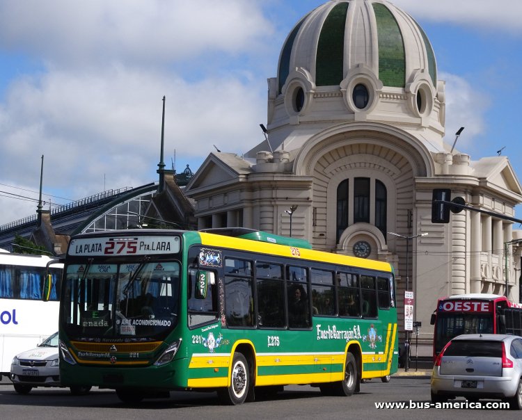 Agrale MT 17.0 LE - Marcopolo Torino T346 - Fuerte Barragán
SCE-9370 (patente provisoria)
[url=https://bus-america.com/galeria/displayimage.php?pid=69705]https://bus-america.com/galeria/displayimage.php?pid=69705[/url]

Línea 275 (Prov.Buenos Aires), interno 221
